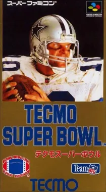 Tecmo Super Bowl (USA) box cover front